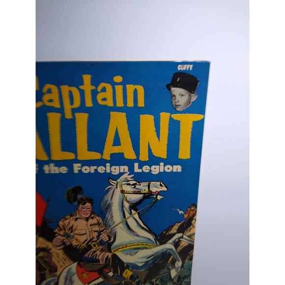 Captain Gallant Of The Foreign Legion Buster Crabbe Cuffy 1955 Comic Book Clean - Picture 4 of 9